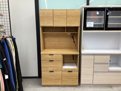 【トレファクピエリ守山店】【取りに来られる方限定】ニトリ　レンジボード　程度B