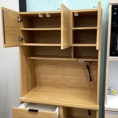 【トレファクピエリ守山店】【取りに来られる方限定】ニトリ　レンジボード　程度Bの画像