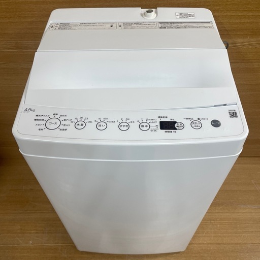 k9 【2023年製Haier洗濯機】BW-45A (わらや) 長野の生活家電《洗濯機