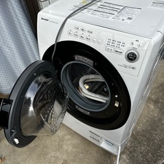 ✨美品✨SHARPドラム式乾燥洗濯機ES-S7F-WLの画像
