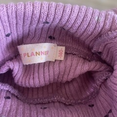 ニットプランナー　ハイネックの画像