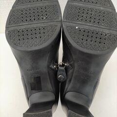 GEOX ジェオックス レディース ブーツ  ショートブーツ ブラック 黒 37 未使用 長期保管  ヒール 通気 防滑 251202-10Aの画像