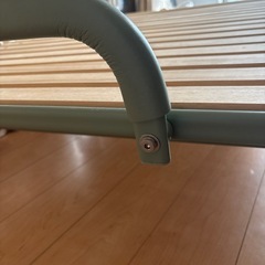 ニトリ折り畳みベッドの画像