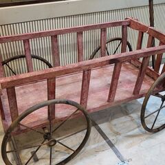 【10,000円】棚・什器・荷車まとめてお譲りします（引き取り限定）の画像