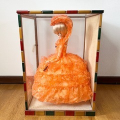 【希少・美品】スキヨドール　SUKIYO　DOLL　リボン印　ガラスケース付きの画像