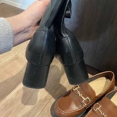 レディースブーツ、ローファー　Lサイズ　の画像