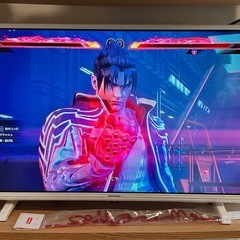 32型　TV アイリスオーヤマ　ホワイトの画像