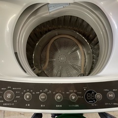 J656⭐️H aier 2017年製H aier洗濯機　5.5キロ
の画像