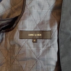 COMME CA MEN　トレンチコートの画像