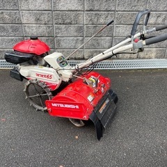 耕運機　三菱MMR65 実働　家庭菜園　姫路の画像