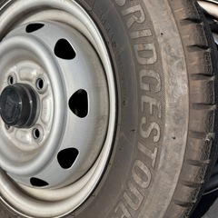 軽トラ‼️145Ｒ12‼️スタッドレス‼️ブリヂストンの画像