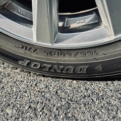 スタッドレスタイヤ　ダンロップ WINTER MAXX WM02 165/60R15 77Q 　の画像