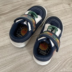 アンパンマン スニーカー 14cm ネイビーの画像