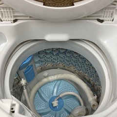 リユースマン倉敷、洗濯機5㌔、ホワイト✖️ゴールド、TOSHIBA、AW-5G8、2019年製の画像