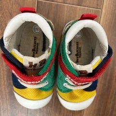 ミキハウス ホットビスケッツ ベビーシューズ 13cmの画像