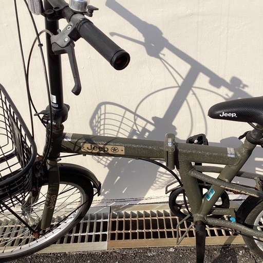 ?店頭在庫40台?春日市?20インチ折り畳み自転車?折り畳み?Jeep?G210708178?No346