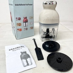 【未使用品】氷も砕ける4枚刃！レコルト カプセルカッター RCP-3 フードプロセッサー ミキサー ジューサー キッチン家電 調理器具の画像
