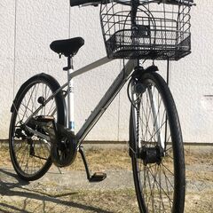 OFFICE PRESS 700C クロスバイク ７段変速 LEDオートライトの画像