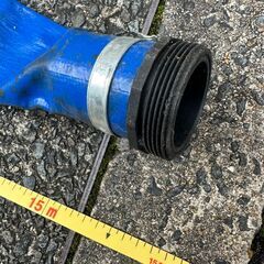 ☀️　中古　汲み上げポンプ用　送水ホース　水中ホース　長さ15ｍ　パイ50ｍｍの画像