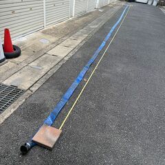 ☀️　中古　汲み上げポンプ用　送水ホース　水中ホース　長さ15ｍ　パイ50ｍｍの画像