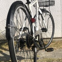 OFFICE PRESS 700C クロスバイク ７段変速 LEDオートライトの画像