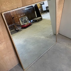姿見　鏡　（90×90）DIY・リメイクできる方是非！！の画像