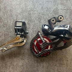 Shimano R9150 リアディレイラー・フロントディレイラーセット！の画像