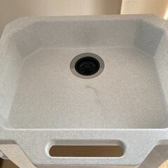 【美品】JEJアステージ 簡易流し台（ガーデンシンク）・の画像