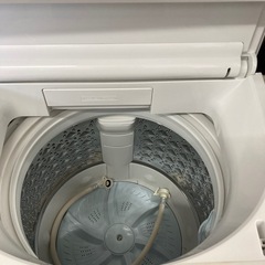 リユースマン倉敷、洗濯機7キロ、ホワイト、TOSHIBA、AW-7D9、2020年製の画像