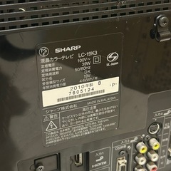 19インチテレビの画像