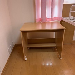 ロフトベッドand机セットの画像