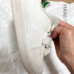 adidas アディダス
 こども靴　18センチ の画像