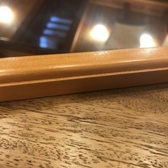 鏡　壁掛け、洗面所に置いたり出来るタイプです。　サイズ約縦40センチx横30センチ　　中古美品の画像