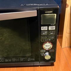 【ジャンク】2018年製 オーブンレンジ SHARP【RE-SS8C-B】の画像
