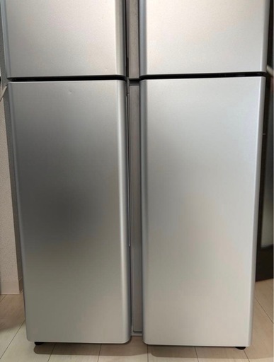【美品】AQUA 420L 2023年製 4ドア冷蔵庫 シルバー
