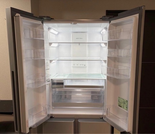 【美品】AQUA 420L 2023年製 4ドア冷蔵庫 シルバー 美品】AQUA 2024 420L 2023年製 4ドア冷蔵庫 シルバー