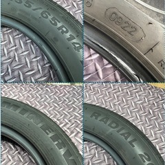 155/65R14 中古タイヤ4本の画像