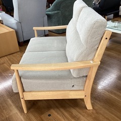 二人掛けソファー【町田市再生家具】　252517の画像