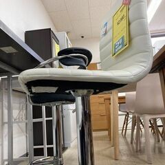 J5894　【リユースのサカイ柏店】　カウンターチェア　シャイン2　ニトリ　クリーニング済みの画像