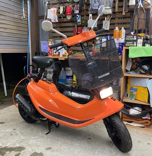 HONDA ZOOK ズーク　AF26 1990年　実動　書類付き　軽整備済み　走る止まる曲がるOK 原付　スクーター　通勤　通学　キャンプ　釣り　などにも✨