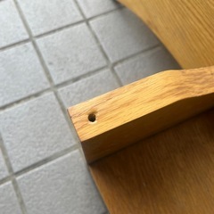 ガラス　ローテーブル　木製　しっかりした作りです！の画像