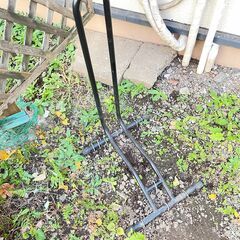 自転車スタンド 停め置きL字型の画像