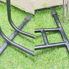 自転車スタンド 停め置きL字型の画像