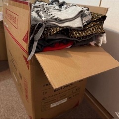 レディース夏冬ダンボール3箱の画像