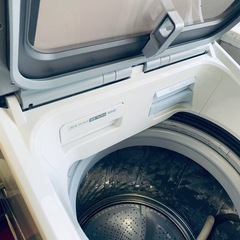 ①✅SHARP電気洗濯乾燥機✅ ✅ES-PX8C-S✅の画像