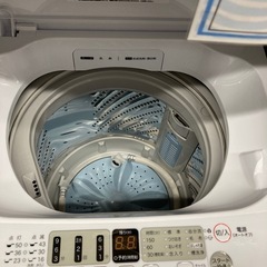リユースマン倉敷、洗濯機5.5㌔、ホワイト、ハイセンス、HW-E5504、2022年製の画像