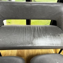 ダイニングソファ、チェアセットの画像