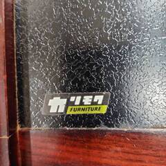 【愛品倶楽部柏店】karimoku カリモク 引出し付サイドテーブル オールドカリモクの画像