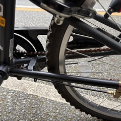 ハマー　24インチ　子供用自転車　チェーン修理必要の画像