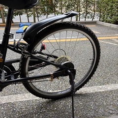 ハマー　24インチ　子供用自転車　チェーン修理必要の画像